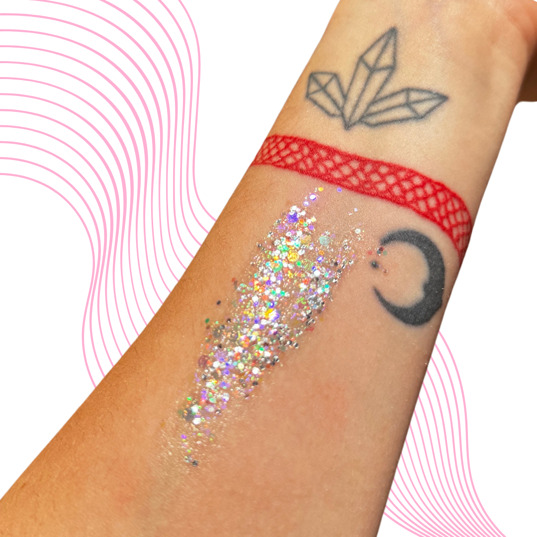 ENCHANTED GLITTER STACK ✭ 5 Pack Face & Body Glitter Gel